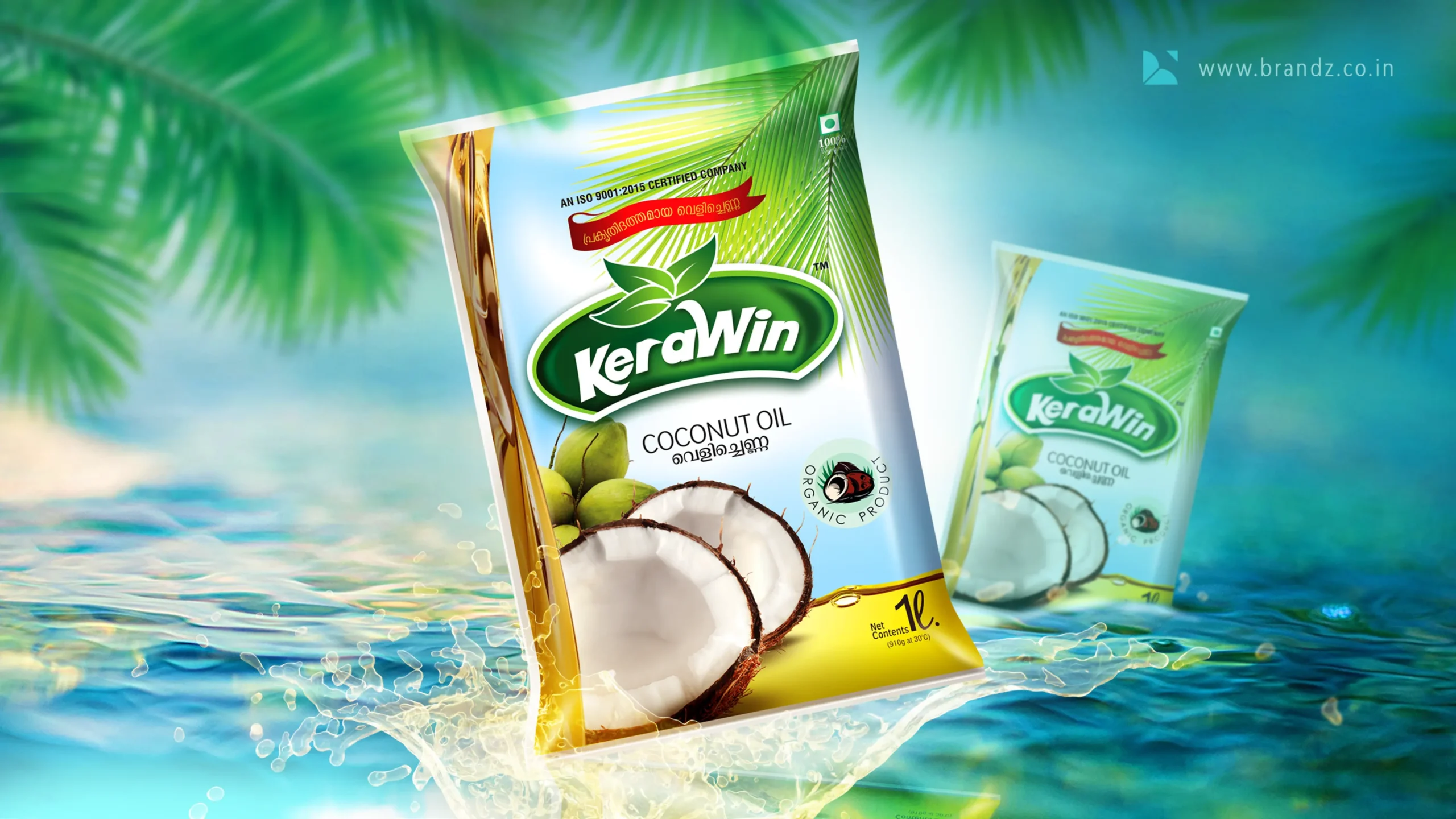 Kerawin Coconut Oil Pouch