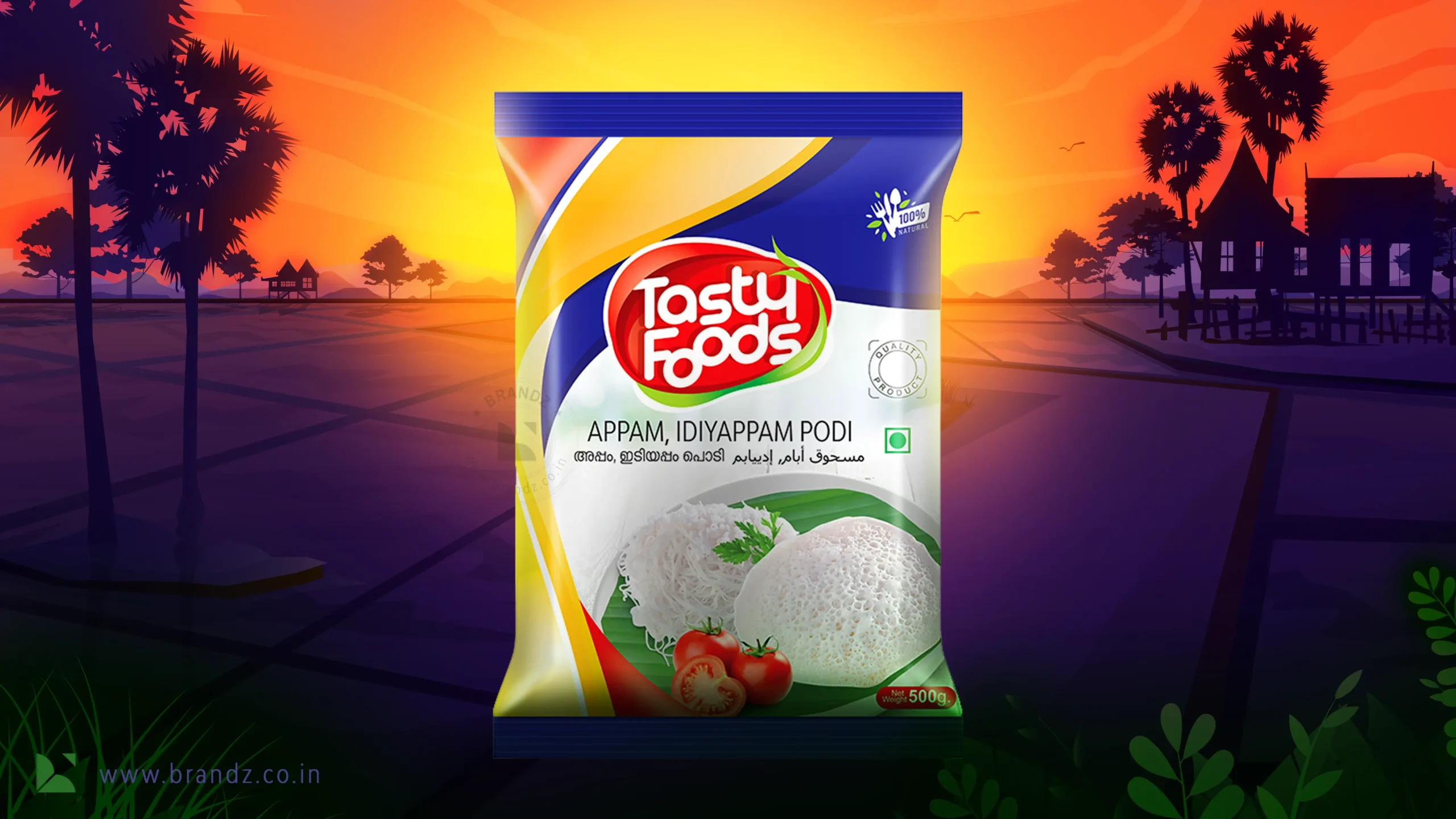 Tasty Foods Appam Idiyappam Podi Pouch