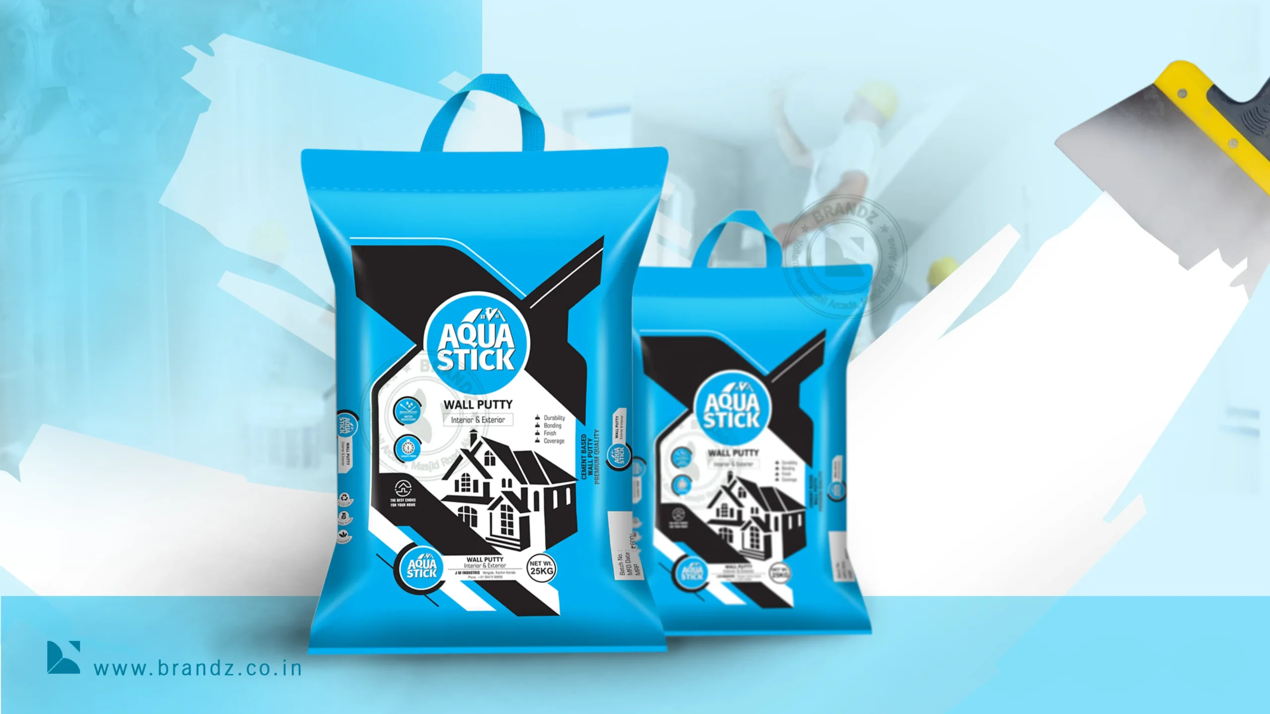 Aqua Stick Wall Putty Bag
