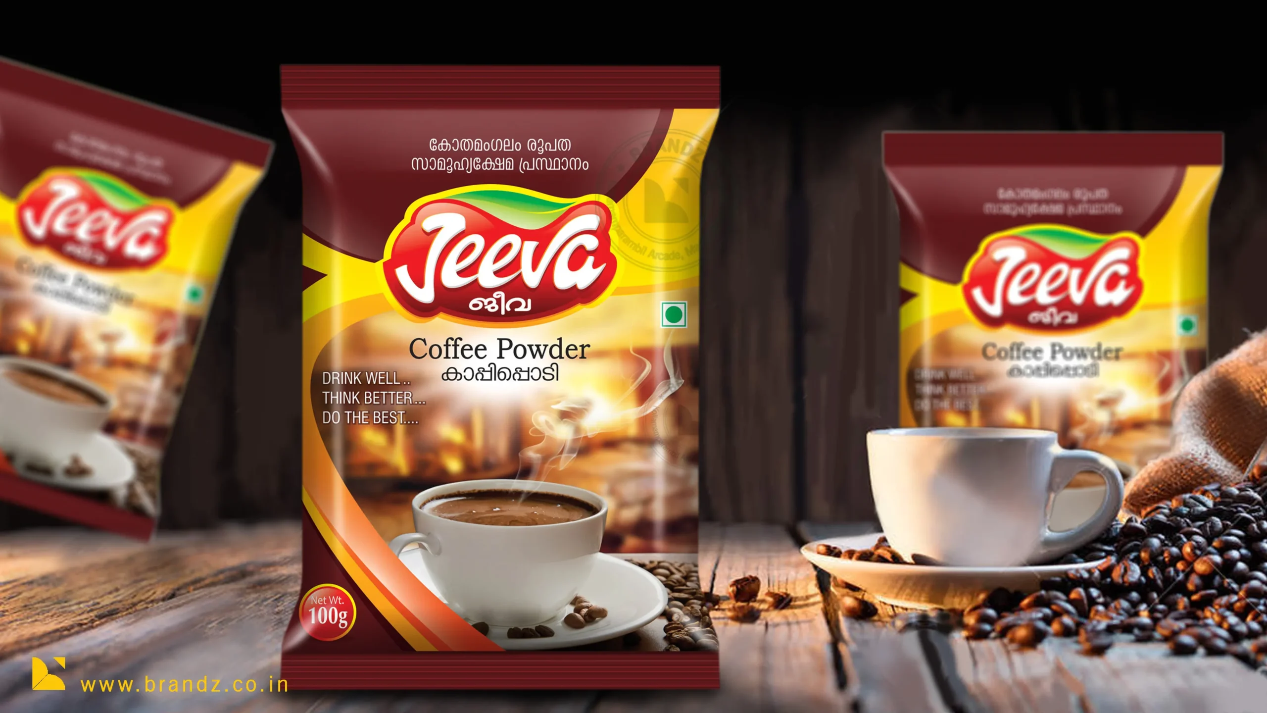 Jeeva Coffee Powder Pouch