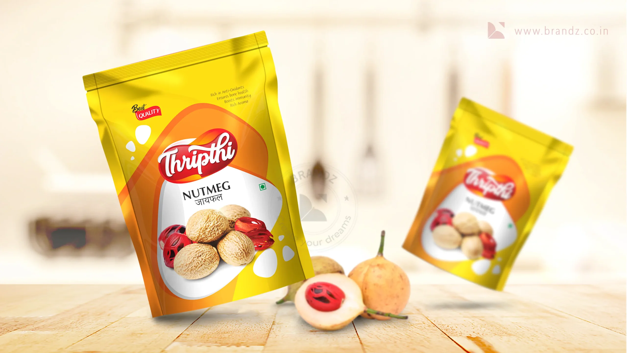 Thripthi Nutmeg Pouch