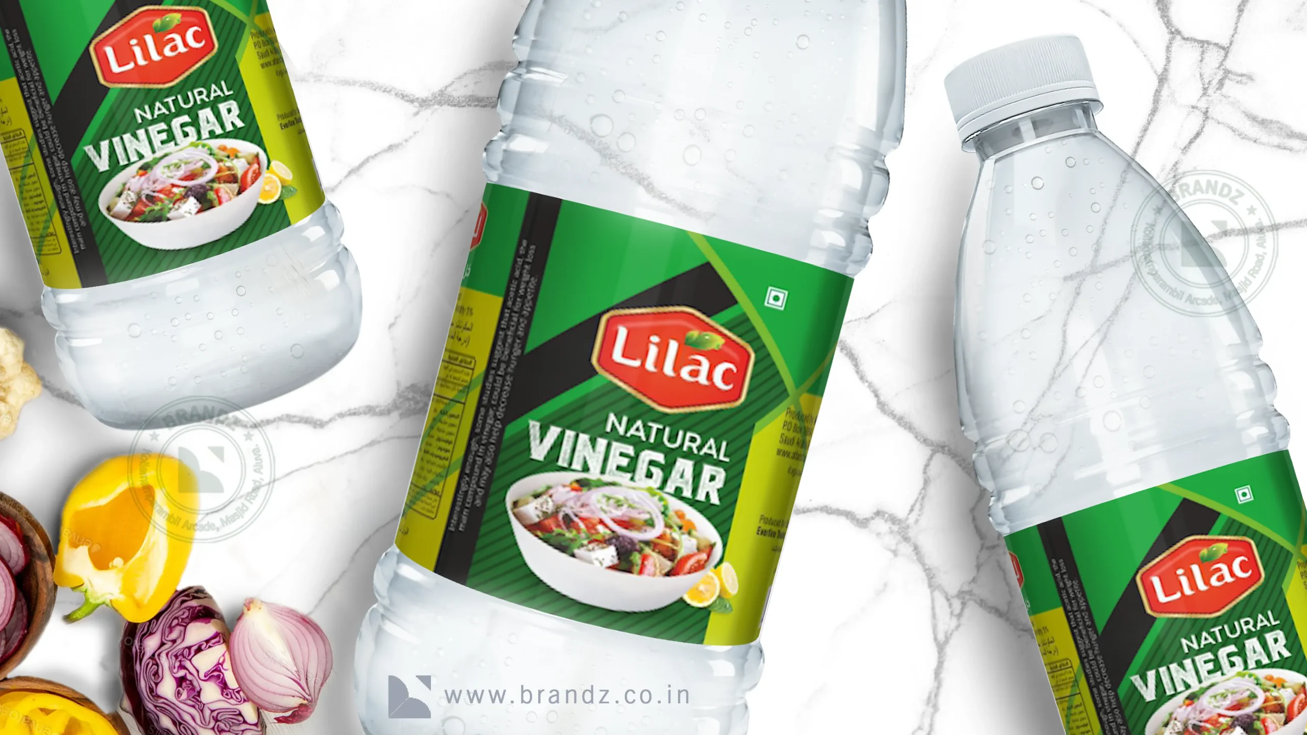 Lilac Natural Vinegar Label