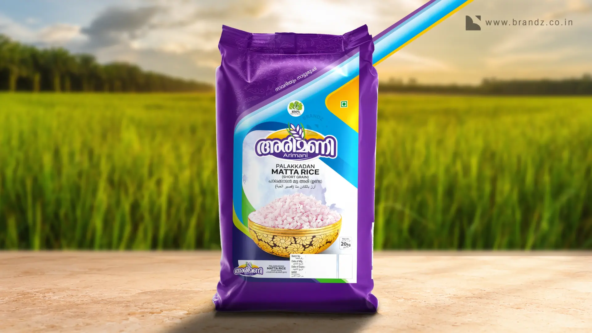 Arimani Palakkadan Matta Rice Bag